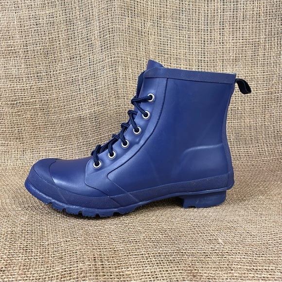 🛑SOLD🛑Ralph Lauren Rain Duck Boots Mikenna Blue Green Waterproof Size 11 M - Picture 3 of 10